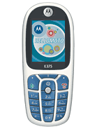 Best available price of Motorola E375 in S54