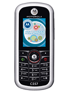 Best available price of Motorola C257 in S54